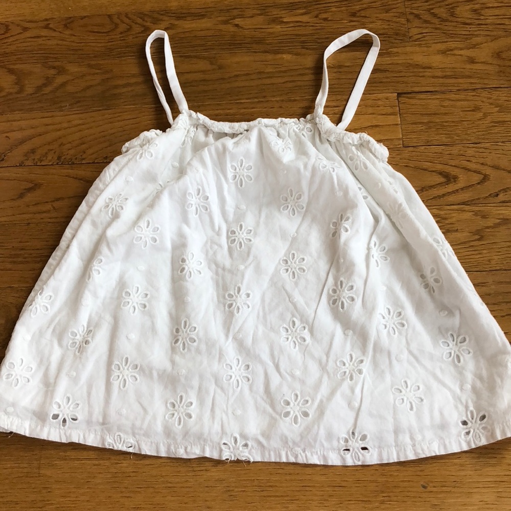 Abercrombie kids eyelette top